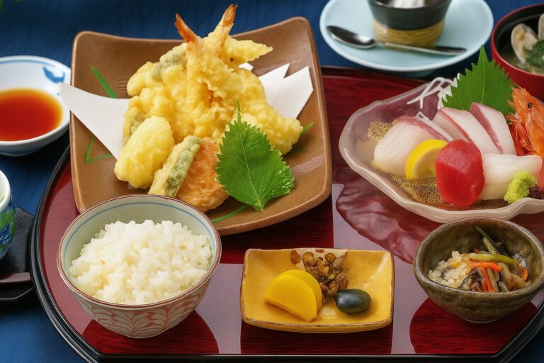 【一泊二食付き】晩酌セットプラン ＜天ぷら刺身御膳付き＞